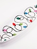 Christmas Lights Ceramic Serving Tray