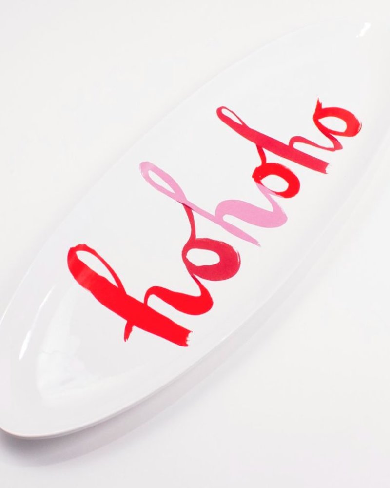 The Royal Standard HoHoHo Ceramic Holiday Serving Dish