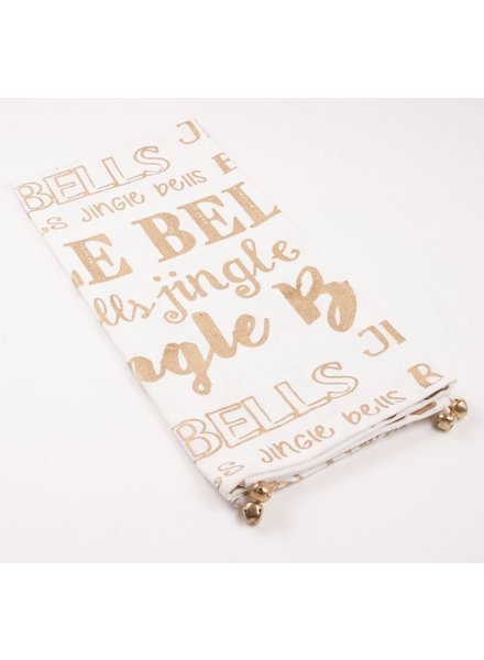 The Royal Standard Jingle Bell Monogrammed Hand Towel
