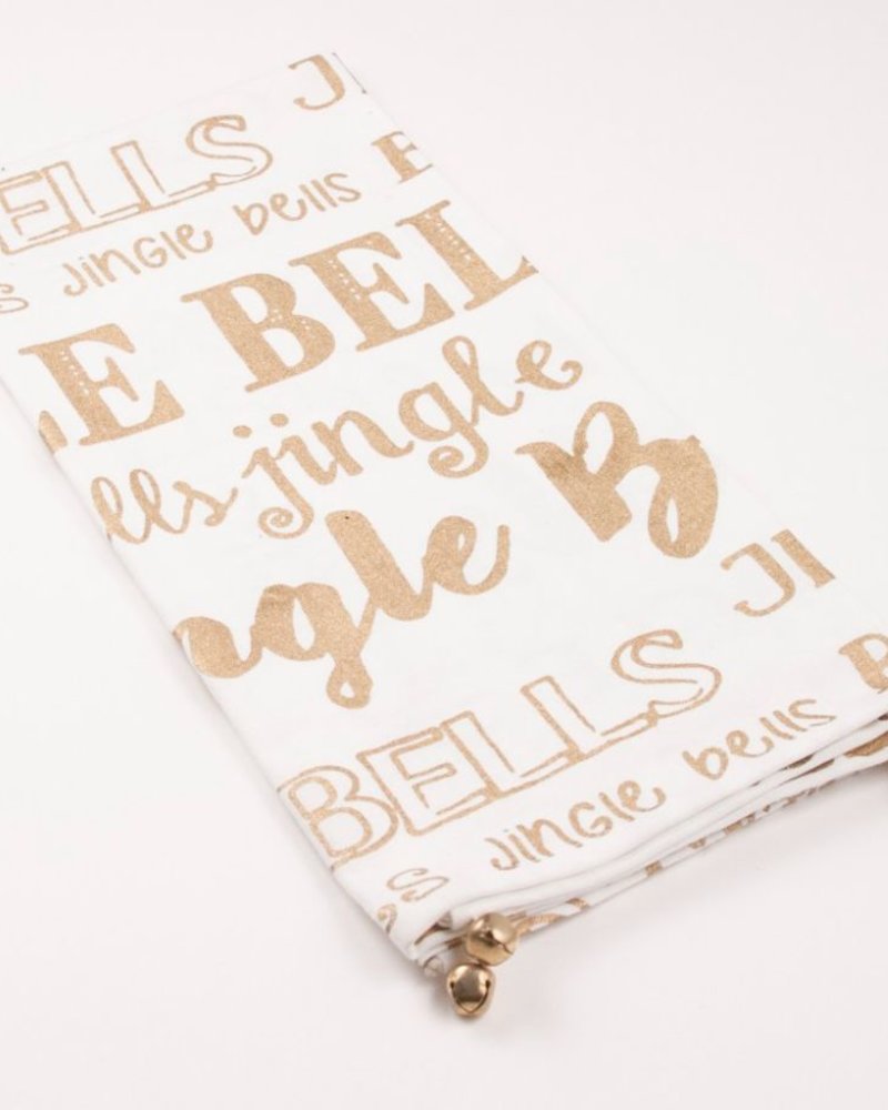 The Royal Standard Jingle Bell Monogrammed Hand Towel