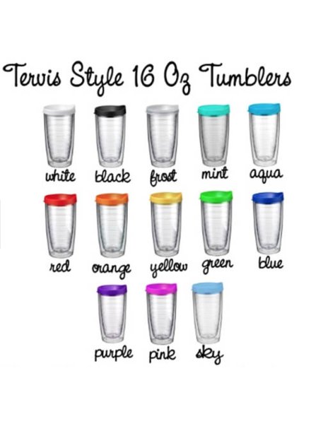 Double Insulated Tumbler with Top