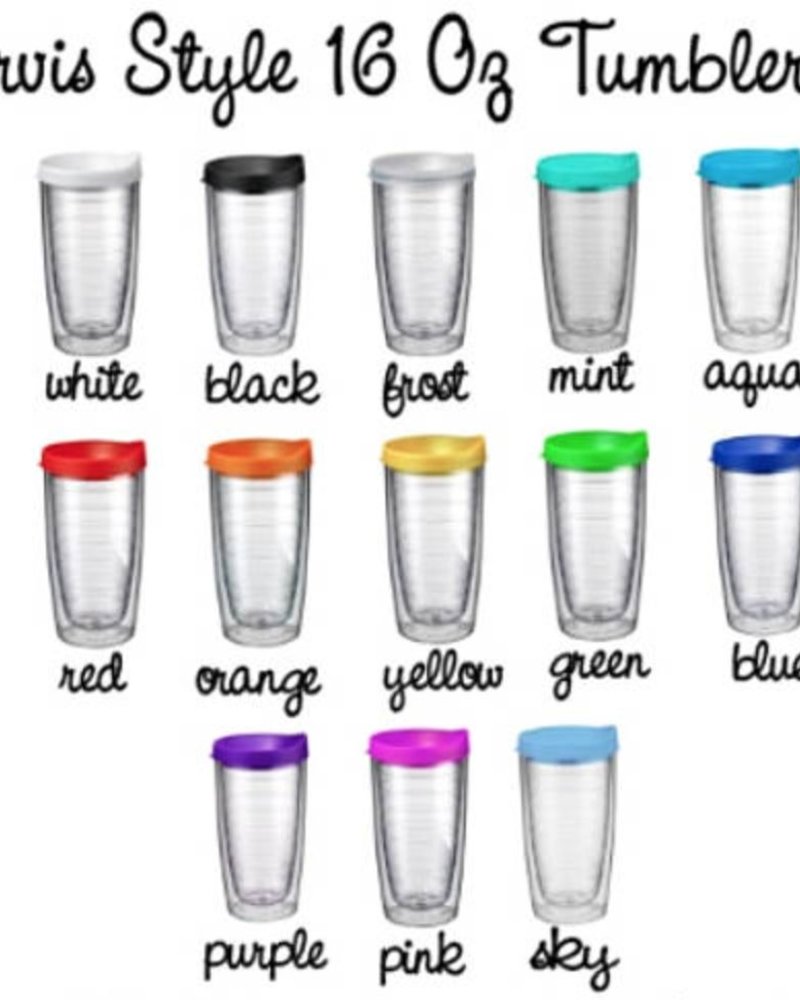 Double Insulated Tumbler with Top
