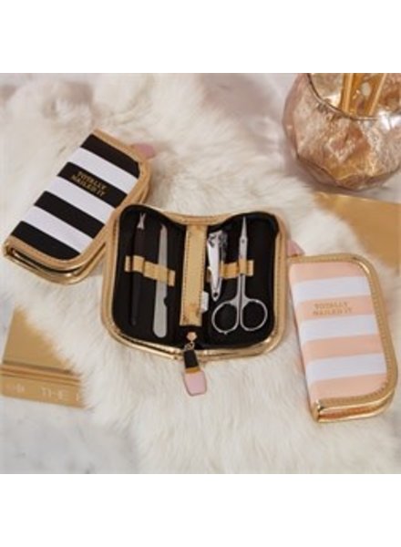 Striped Manicure Set
