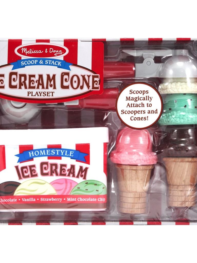 melissa and doug ice cream cone playset