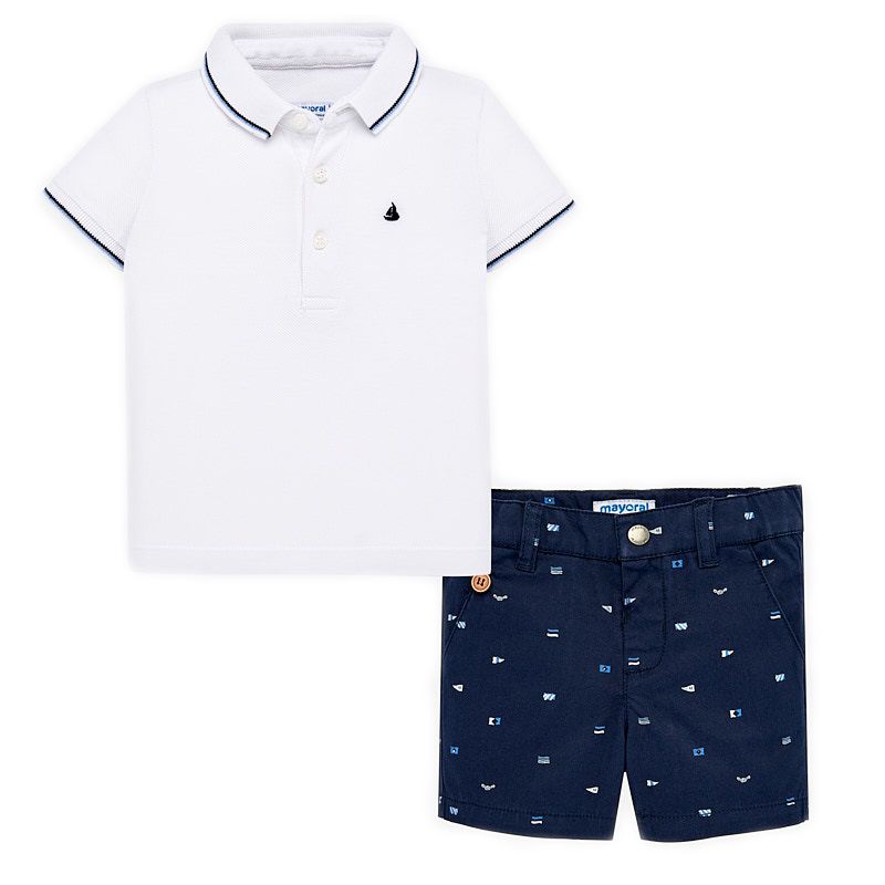 baby polo shorts