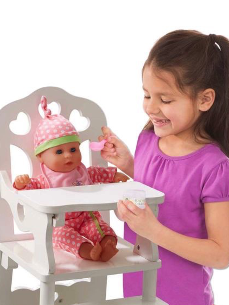melissa and doug baby doll high chair