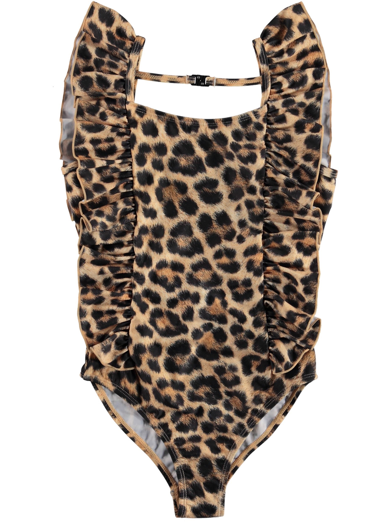 leopard baby swimsuit