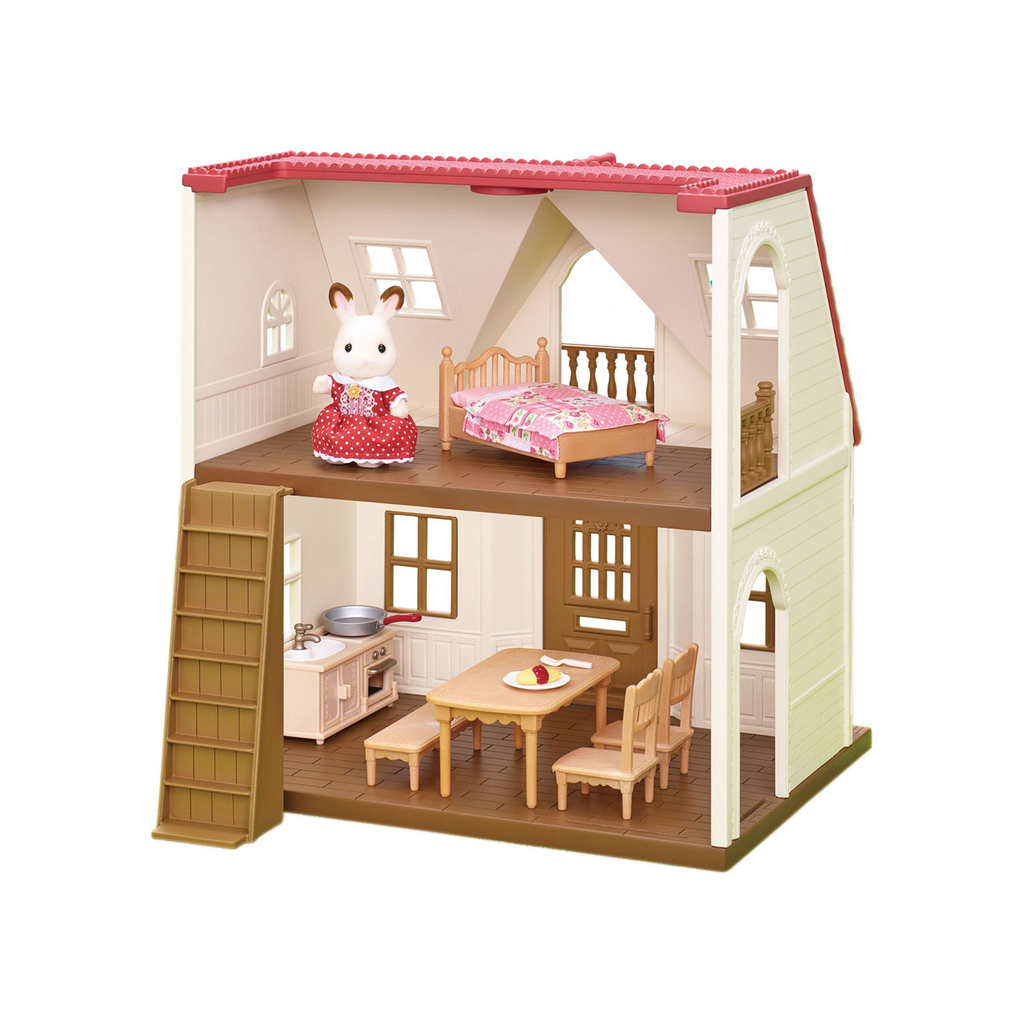 Calico Critters Red Roof Cozy Cottage Pumpkin And Bean