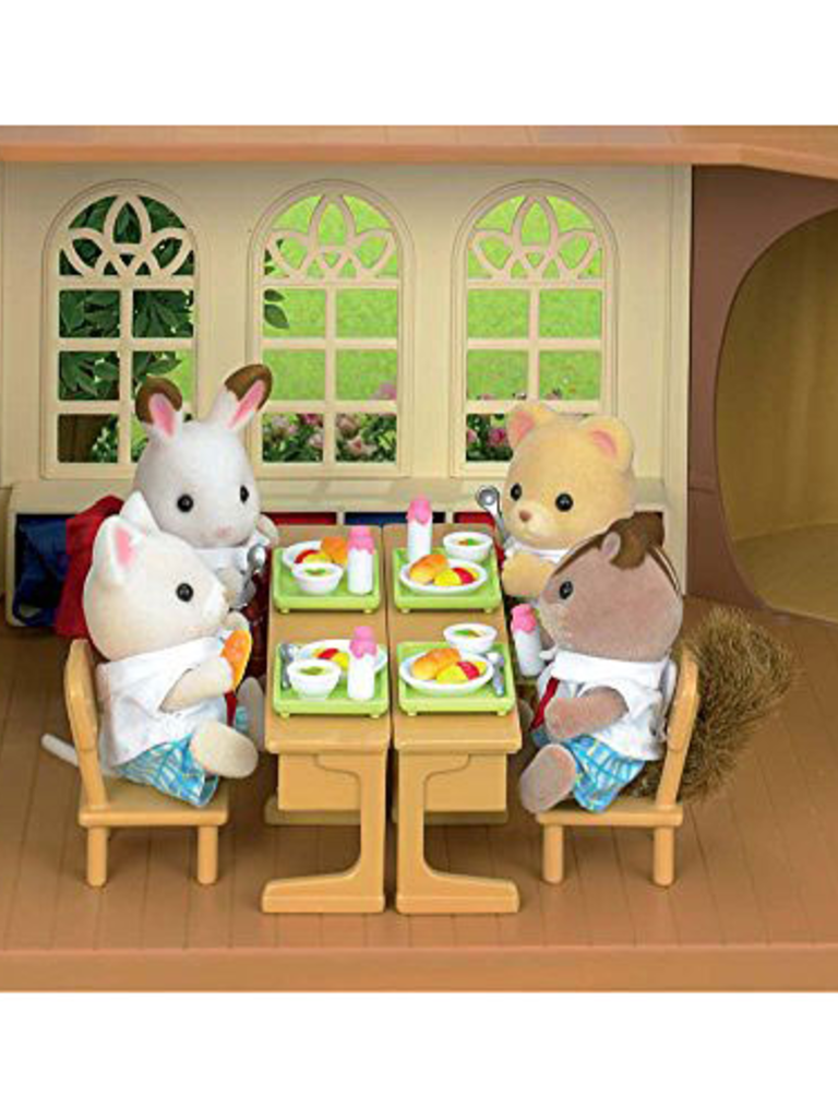 calico critters school lunch set