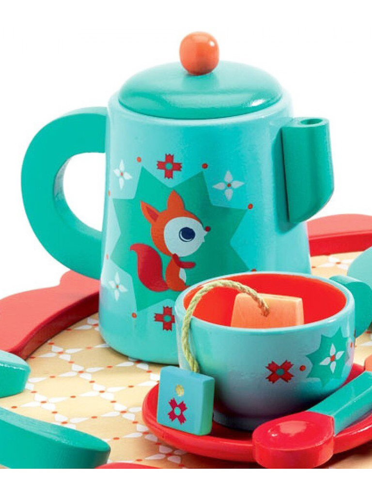 djeco fox tea set