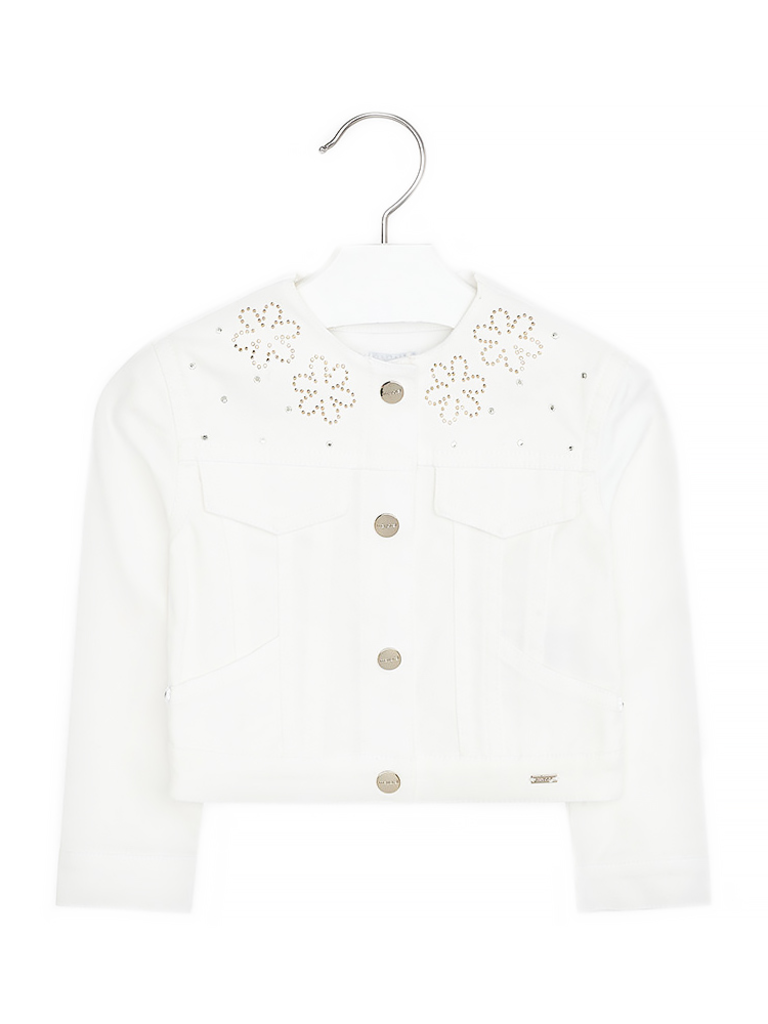 mayoral white jacket