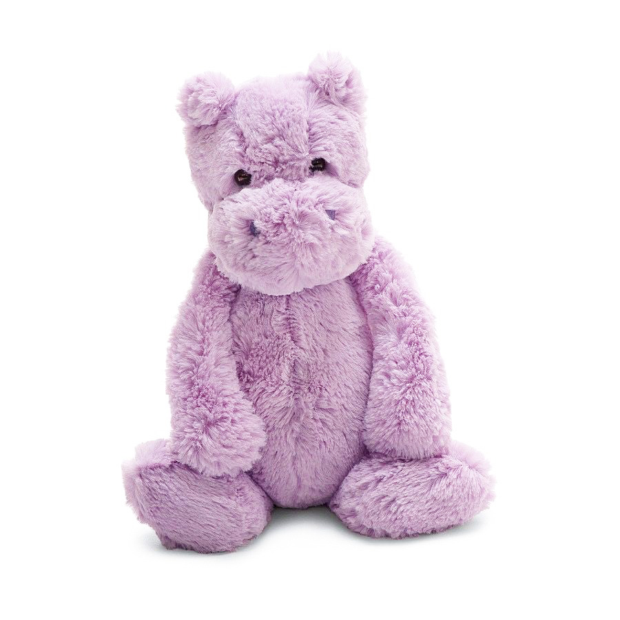 jellycat purple hippo
