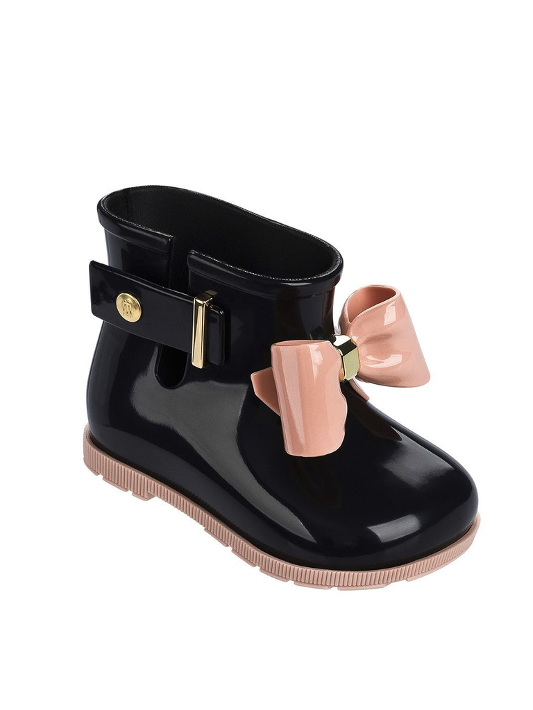 Mini Melissa Sale Black Rain Boots 