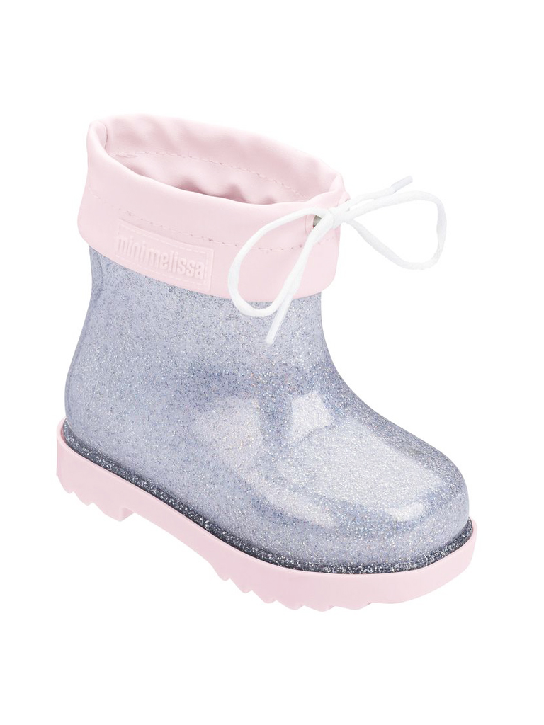 Mini Melissa Glitter Rain Boots 