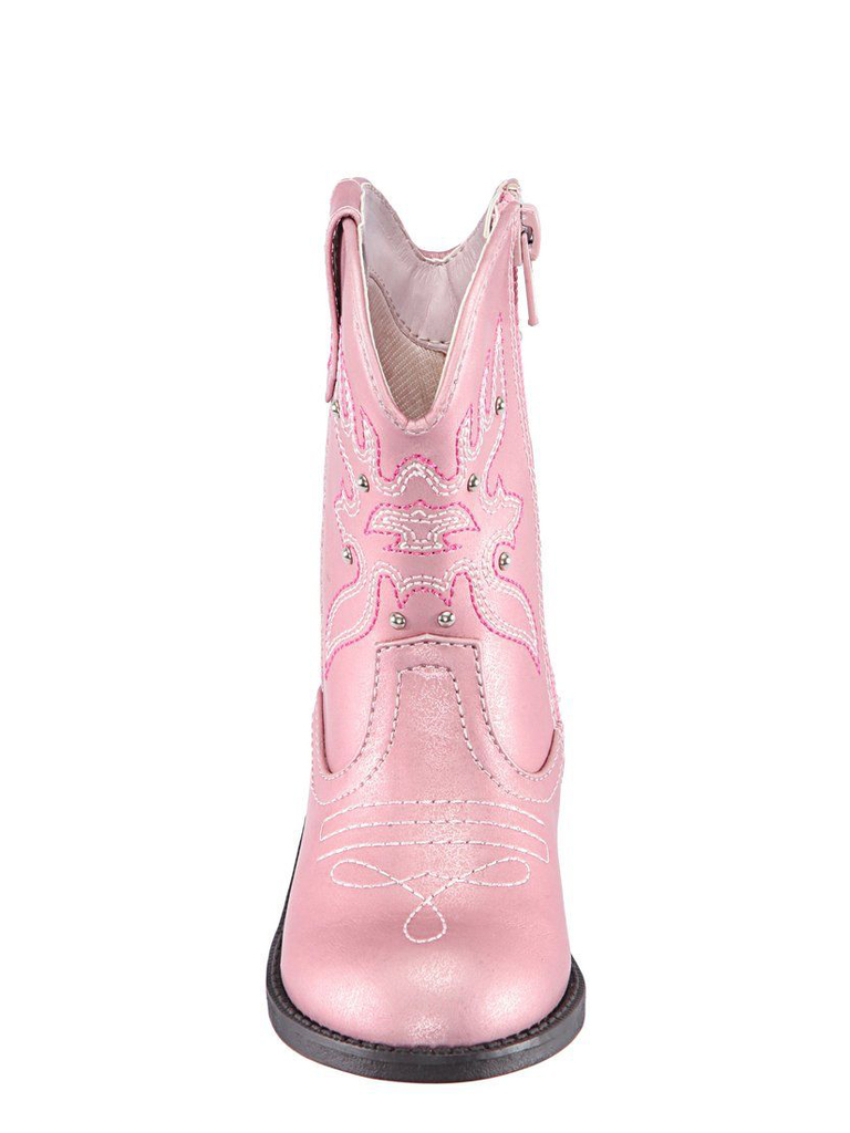 pink cowboy boot