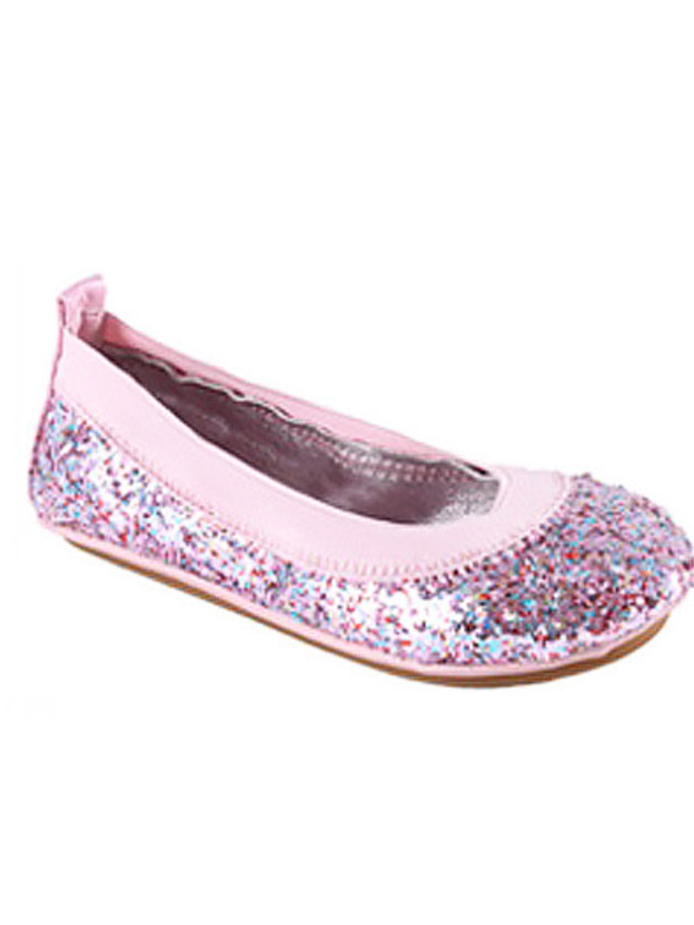 pink ballet flats