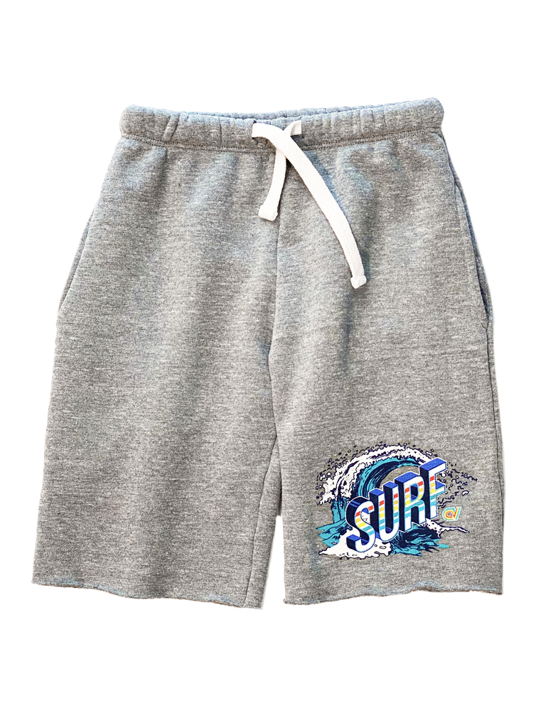 Californian Vintage Boys Surf Shorts Pumpkin And Bean