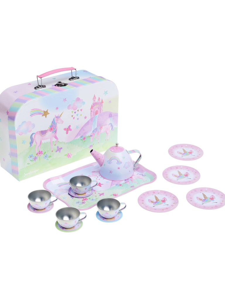 unicorn tea party set