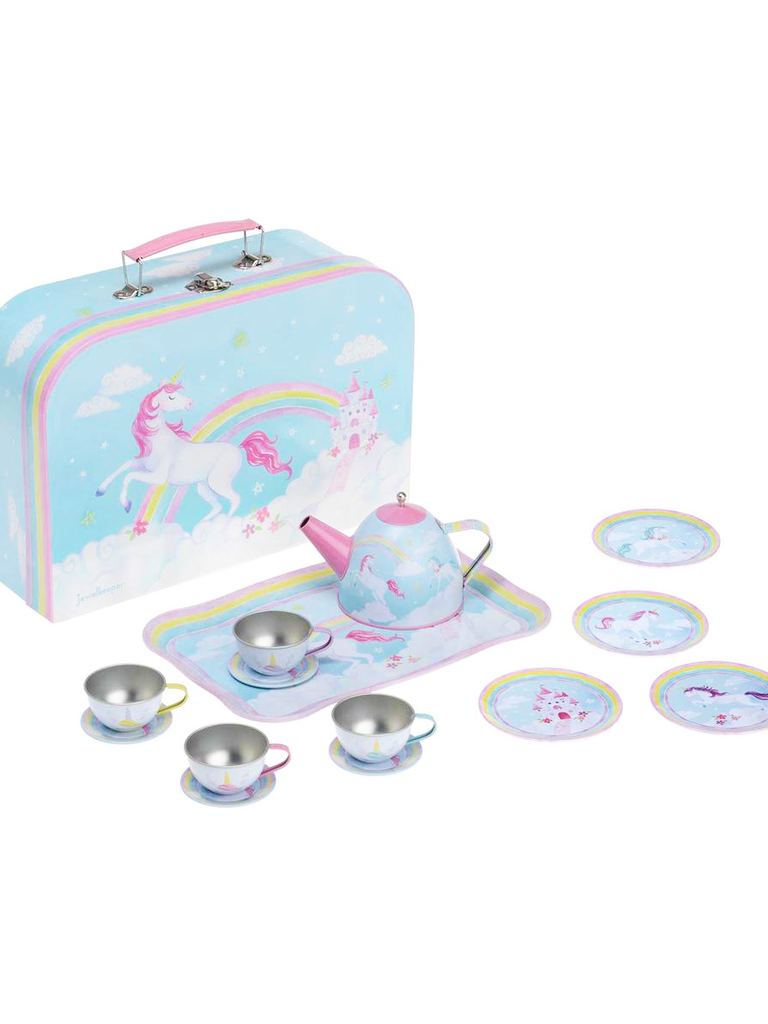 unicorn tea set