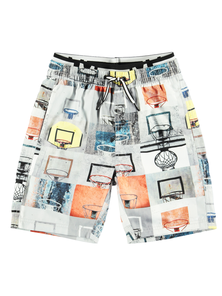 basketball swim trunks