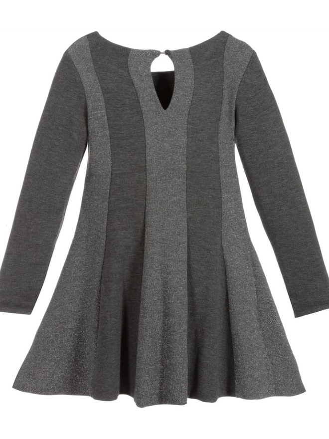 mayoral grey dress