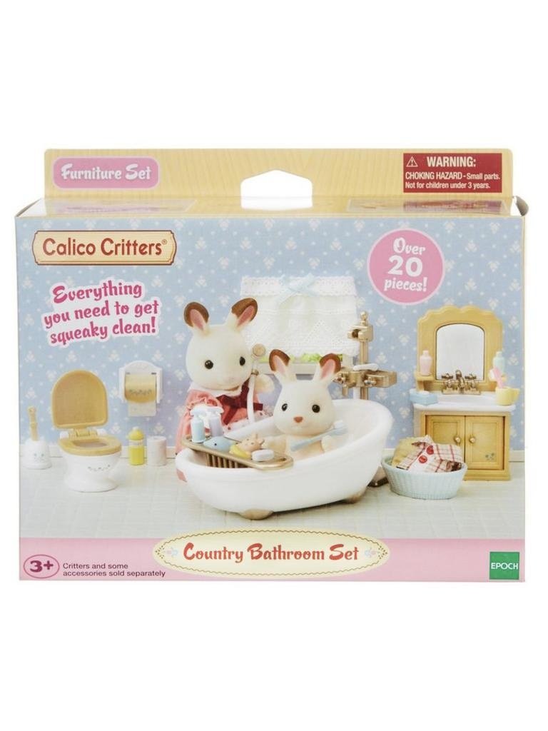 calico critters country bathroom set