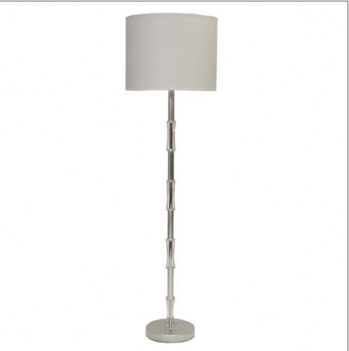 SLOANE SILVER LEAF FLOOR LAMP Wostbrock Home