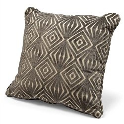 REGINA ANDREW 18" x 18" SQUARE PILLOW- GEE OH/ MINK