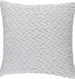 SURYA FACADE PILLOW IN IVORY