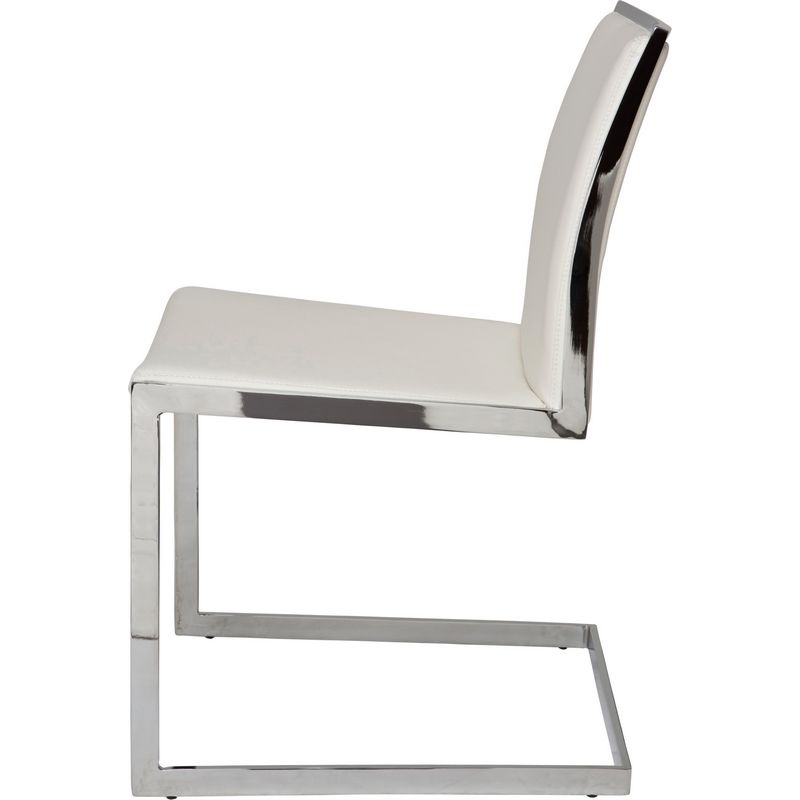 NUEVO TEMPLE DINING CHAIR IN WHITE