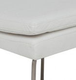 NUEVO DANTE DINING CHAIR IN WHITE LEATHER