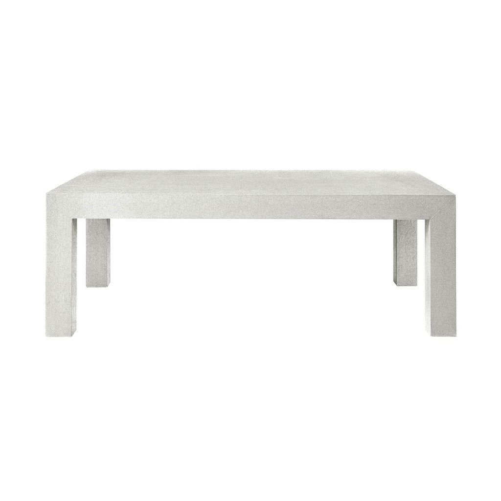 BUNGALOW 5 PARSONS COFFEE TABLE, WHITE