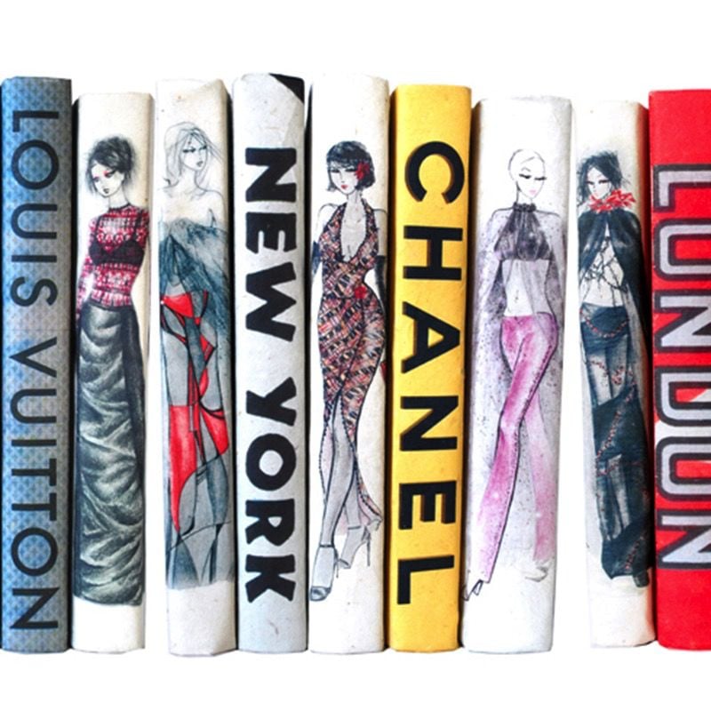 HAUTE COUTURE COLLECTION- SET OF 9 ASSORTED BOOKS