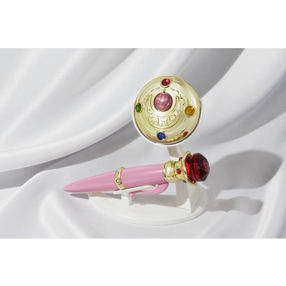 Tamashii Nations 55055 Transformation Brooch & Disguise Pen Set "Sailor Moon", Bandai Proplica