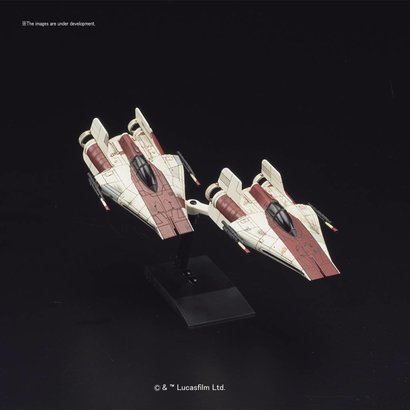 BANDAI MODEL KITS 217623 A-Wing StarFighter "Star Wars", Bandai Star Wars 1/144 i