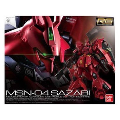 BANDAI MODEL KITS 230363 #29 Sazabi "Char's Counterattack", Bandai RG 1/144
