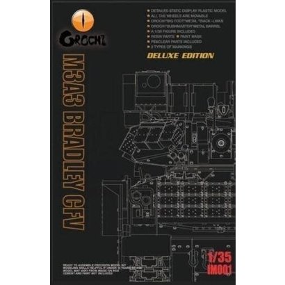 Orochi Hobby (ORO) 35 0001 U.S. Army M3A3 Bradley CFV "DELUXE KIT 1/35