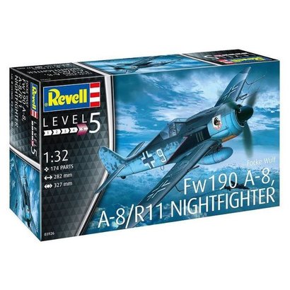 RVL- Revell Germany 03926 1/32 Focke Wulf FW 190 A-8 Nightfighter