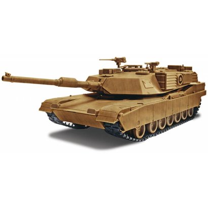 RMX- Revell 851230 SnapTite Max Abrams M1A1 Tank Plastic Model Kit 1/35
