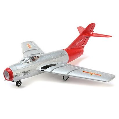 EFL - E-flite U6050 UMX MiG-15 EDF BNF Basic with AS3X & SAFE Select RC AirPlane