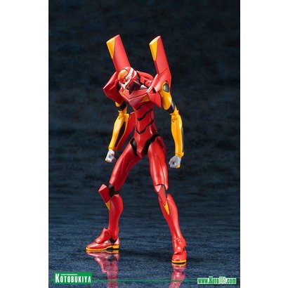 Kotobukiya (KBY) 437 NEON GENESIS EVANGELION EVANGELION UNIT‐02 TV VER PLASTIC MODEL KIT