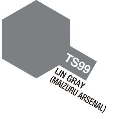 TAM - Tamiya 865- 85099 TS-99 IJN Gray, Maizuru Arsenal 100ml Spray
