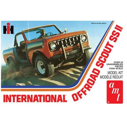 AMT - AMT Models 1102 - International Offroad Scout SS II 1/25 Plastic Model Kit
