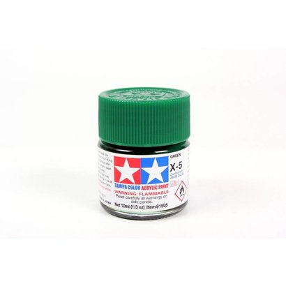 TAM - Tamiya 865- 81505 Acrylic Mini X5 Green