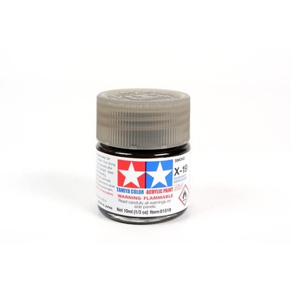 TAM - Tamiya 865- 81519 Acrylic Mini X19 Smoke