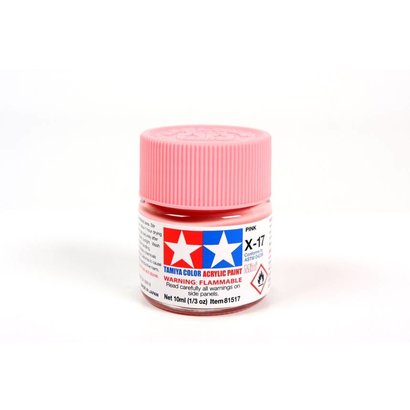 TAM - Tamiya 865- 81517 Acrylic Mini X17 Pink