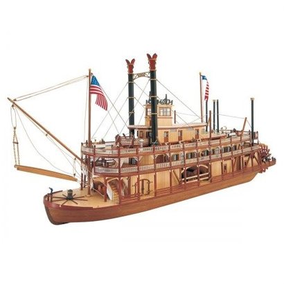 ARTESANÍA LATINA (LAT) 20505 Mississippi Paddle Wheel Steam Boat Kit 1/80