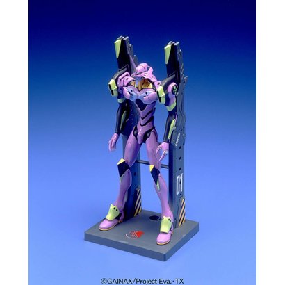 BANDAI MODEL KITS 056322 #007 EVA-01 Test Type (Launch Pad Ver) "Evangelion", Bandai HG Evangelion