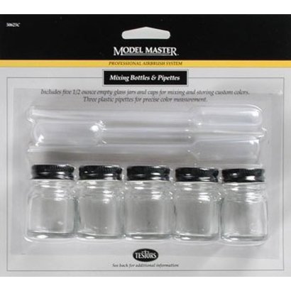 TES - Testors 50625C Mixing Bottle & Pipette Set