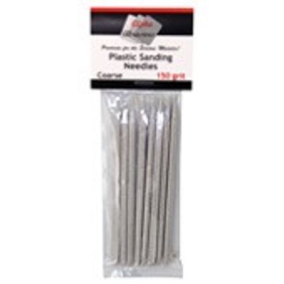 APA - Alpha Precision Abrasives 0401 PLASTIC SANDING NEEDLES-COARSE